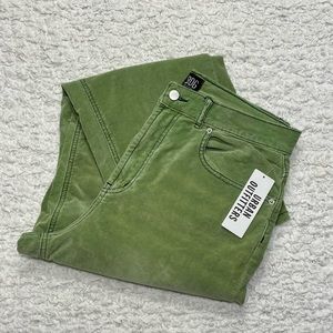 BDG Size 32 Green Straight Leg Pants